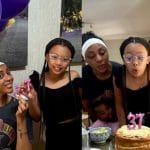 Nadia Nakai celebrates late AKA’s 37th birthday with Kairo and Lynn Forbes (Photos)